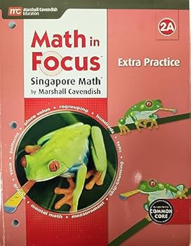 Hardcover Math in Focus Extra Practice Blackline Master a Grade 2 (Hmh Math in Focus) Book