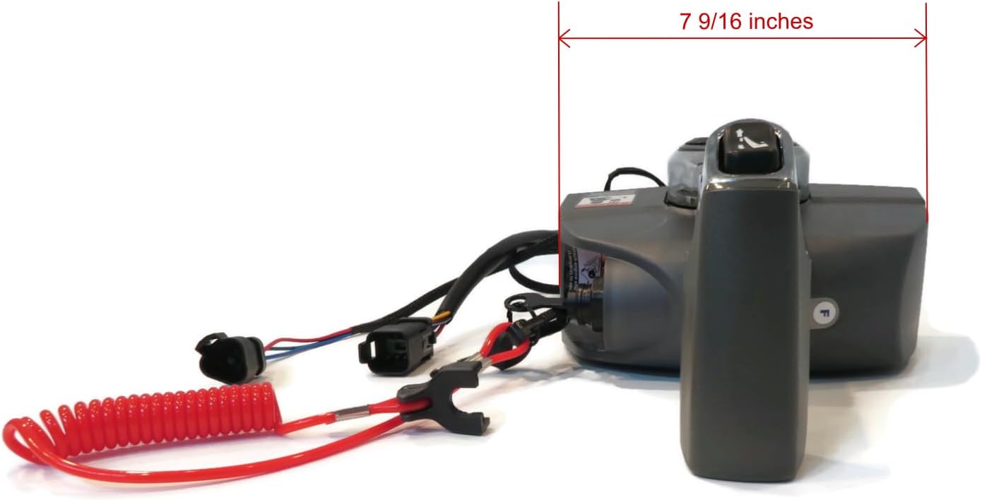 The ROP Shop | Remote Throttle Control for Johnson & Evinrude 5006186, Single Lever Binnacle