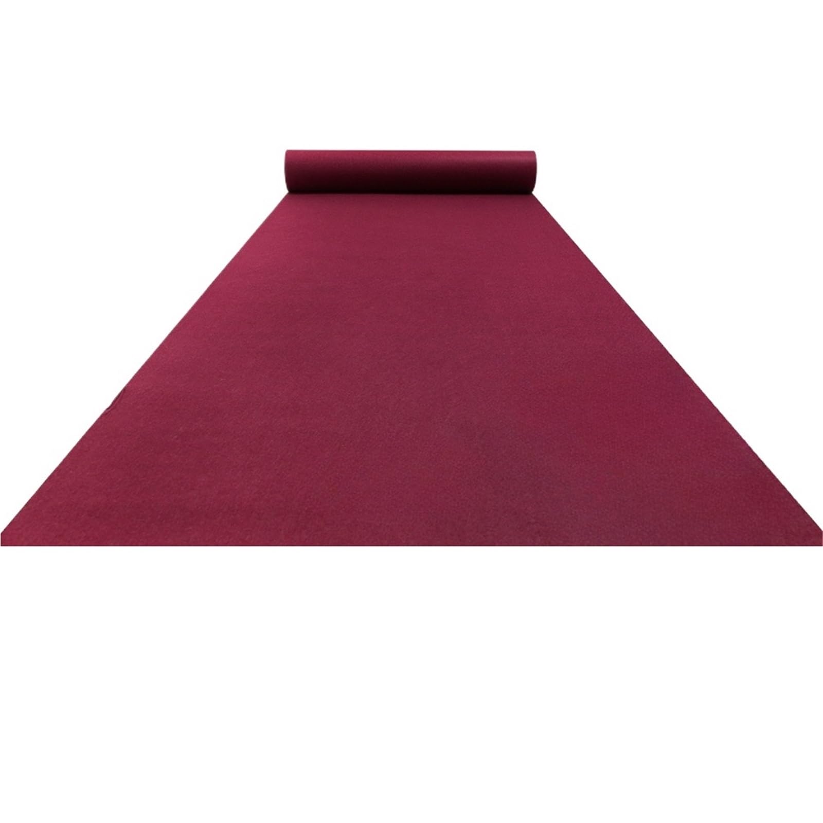 Generico Tappeto rosso corridoio Tappeti rosa for inaugurazione Decorazione Matrimonio Evento Festa Celebrazione per matrimonio, eventi(Wine pink,1.5M)
