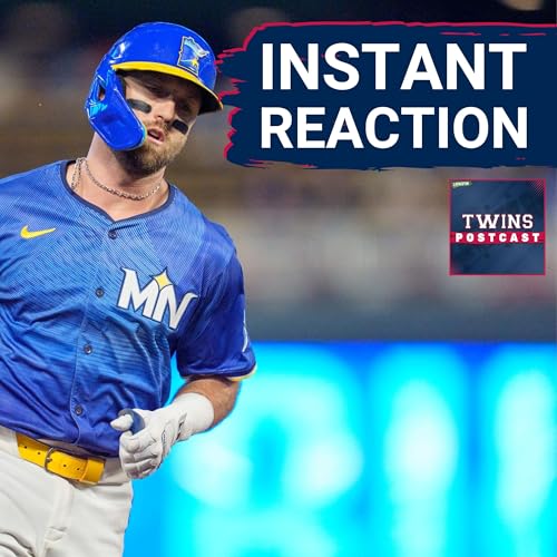 『TWINS POSTCAST: LATE GAME DRAMA As Twins Fall In Extra Innings vs. Diamondbacks In Game 2』のカバーアート