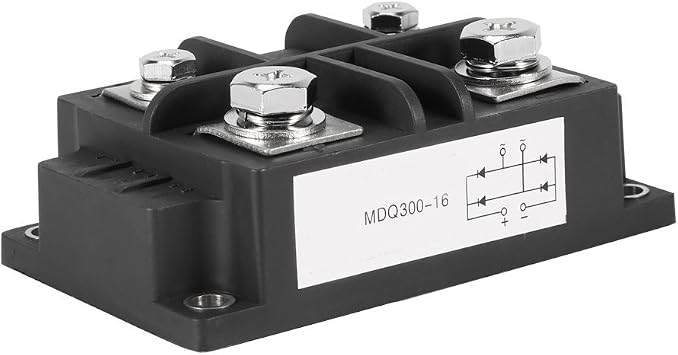 Single Phase Diode Bridge Rectifier, 300A 1600V 110x67x40mm 4 Terminals Bridge Rectifier