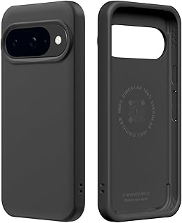 RHINOSHIELD (ライノシールド) Pixel 10 / 10 Pro 対応ケース | SolidX - 衝撃吸収強化 スリム 耐衝撃スマホケース 3.5メートルからの落下保護 - ブラック