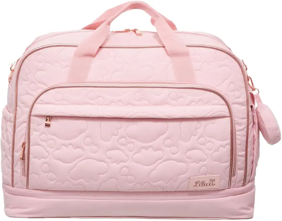 Bolsa De Maternidade Grande De Bebê Mala Impermeável Com Trocador Portátil E Porta Chupeta Menino Menina Tigor T. Tigre Lilica Ripilica