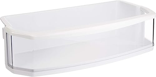 Miniatura 1 de LG Electronics AAP72909211 - Estante para puerta de refrigerador, color blanco con ribete transparente