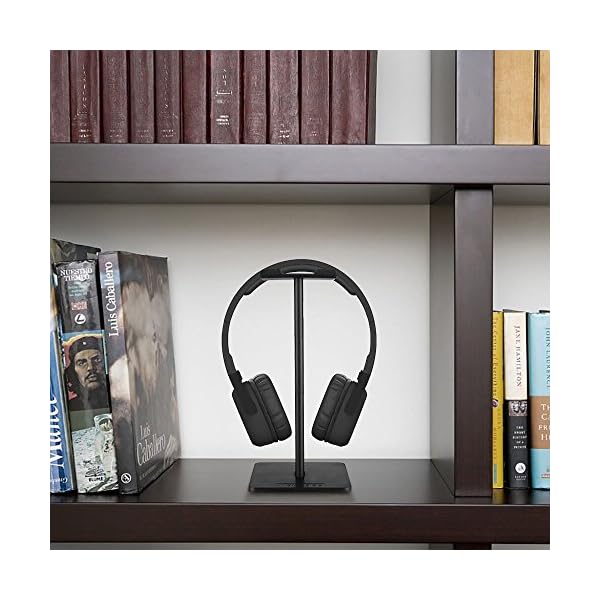 New Bee Headphone Stand Headset Stand Headphone Holder Universal Aluminum Gaming Headset Holder Earphone Display Earbuds Mount For All Headphones - Image 7