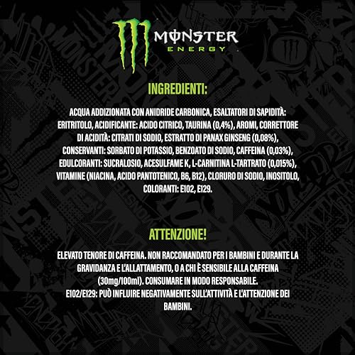 Monster Energy Ultra Gold Pineapple – 24 Lattine da 500 ml, Energy Drink Zero Zuccheri e Poche Calorie, Bevanda Energetica dal Gusto di Ananas Dorato Maturo - Immagine 2