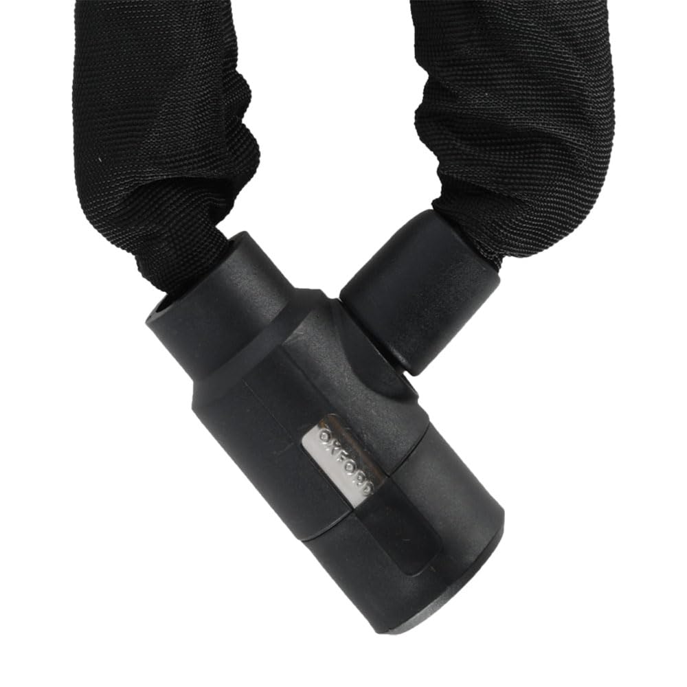 Oxford - Catena antifurto per moto, 1,2 m x 9,5 mm, resistente, antifurto per moto, bici