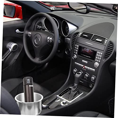 Portavasos de acero inoxidable portátil para auto miniatura 4