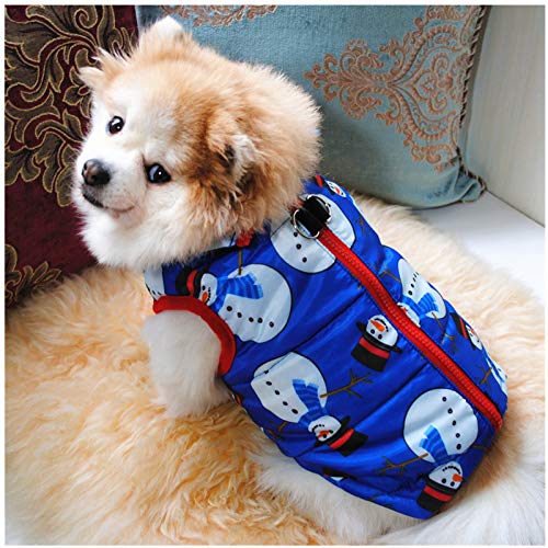 Disfraz para perro 2 piezas Navidad Snowman talla S miniatura 4