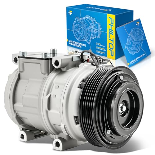 Image of PHILTOP 2041604 Air Conditioner AC Compressor with Clutch for Toyota Sienna 1998-2003