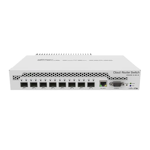 MikroTik CRS309-1G-8S+in Desktop Switch 1Gigabit Ethernet Port, 8 SFP+ 10Gbps Ports