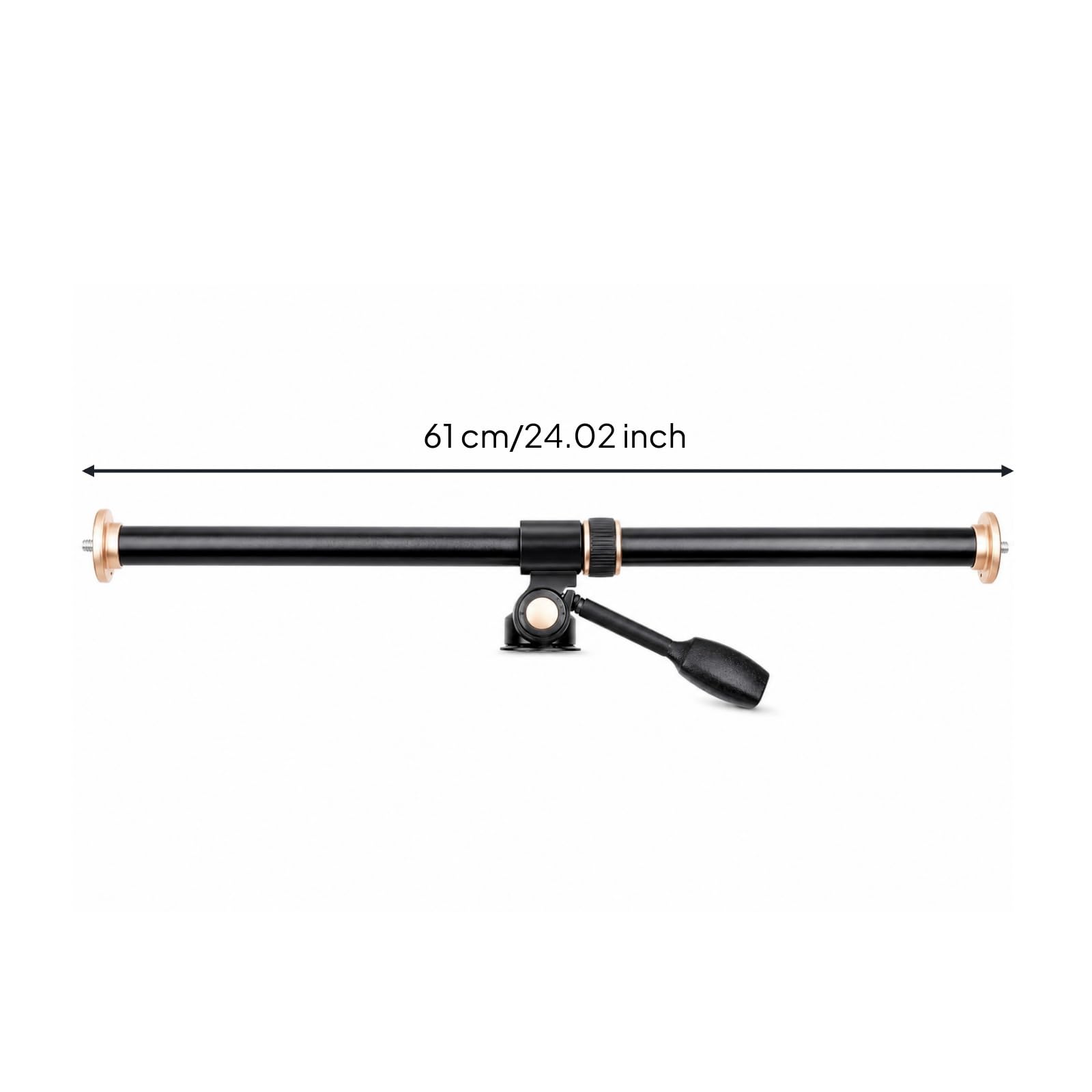 Soporte Montaje para Cámara con Soporte, 61 CM, Brazo De Disparo Horizontal Integrado con Mango, Longitud Total 61 CM