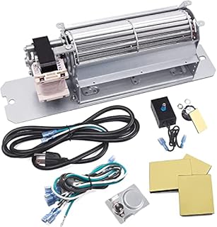 Yiming GZ550 GZ550-1KT GZ552 Replacement Fireplace Blower Fan Kit for Napoleon, Continental Fireplaces. EP62-1 Fireplace Blower Kit for Continental BCDV36NTR, Rotom HB-RB58 HBRB58, GD36NTR.