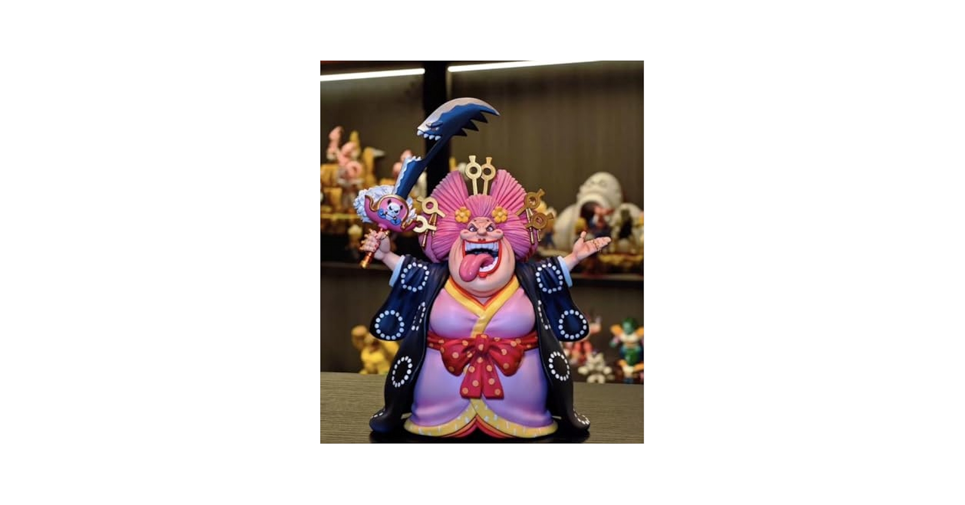 ワンピース ビッグ・マム リンリン フィギュア ガレージキット Amazon.co.jp: シャーロット・リンリン ビッグ・マム フィギュア