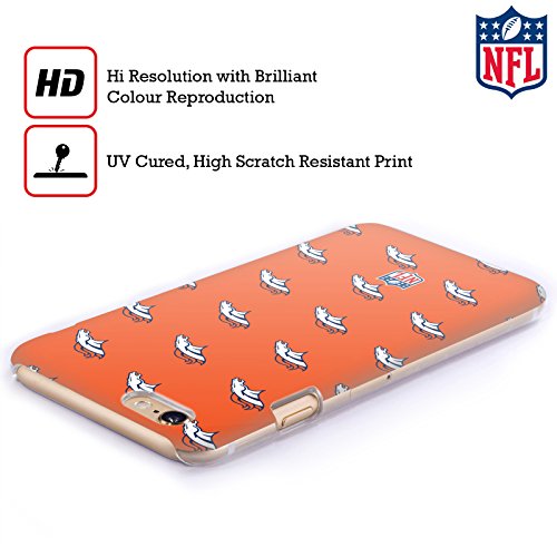 Carcasa rígida Denver Broncos iPhone X de acabado fino 2