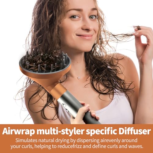 Acessório de bocal difusor atualizado compatível com Dyson Airwrap HS05 HS03 HS01, para modelador de
