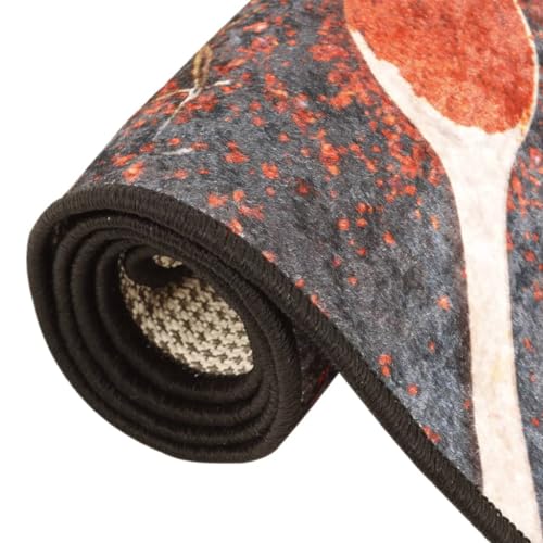 Tapis de cuisine multicolore lavable fini les glissades et les taches
