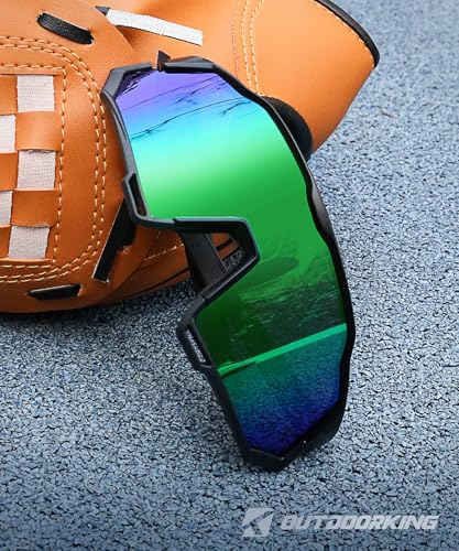 Image of Sport Polarized Sunglasses for Men and Women, Stylish and Lightweight Cycling Sunglasses with UV400 Protection