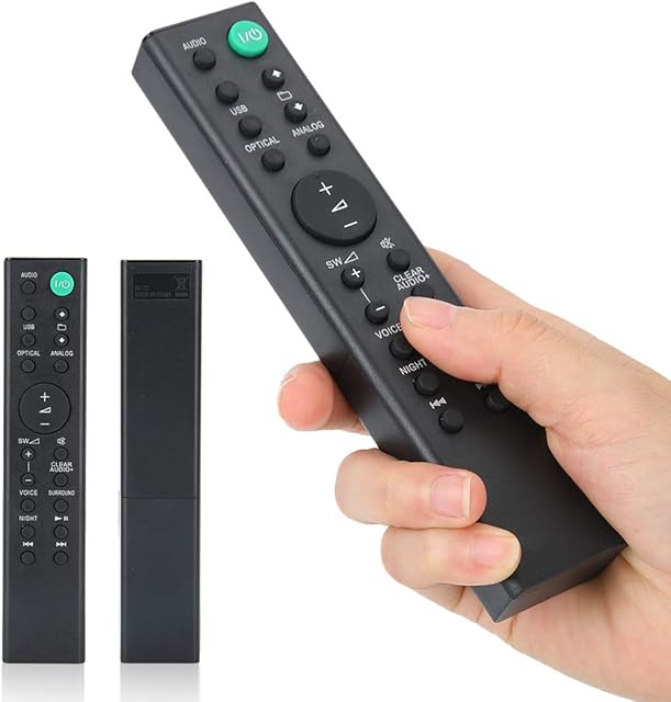 Multi-functional Remote Control Durable Quick Response Soundbar Controller RMT-AH103U Universal for Speaker