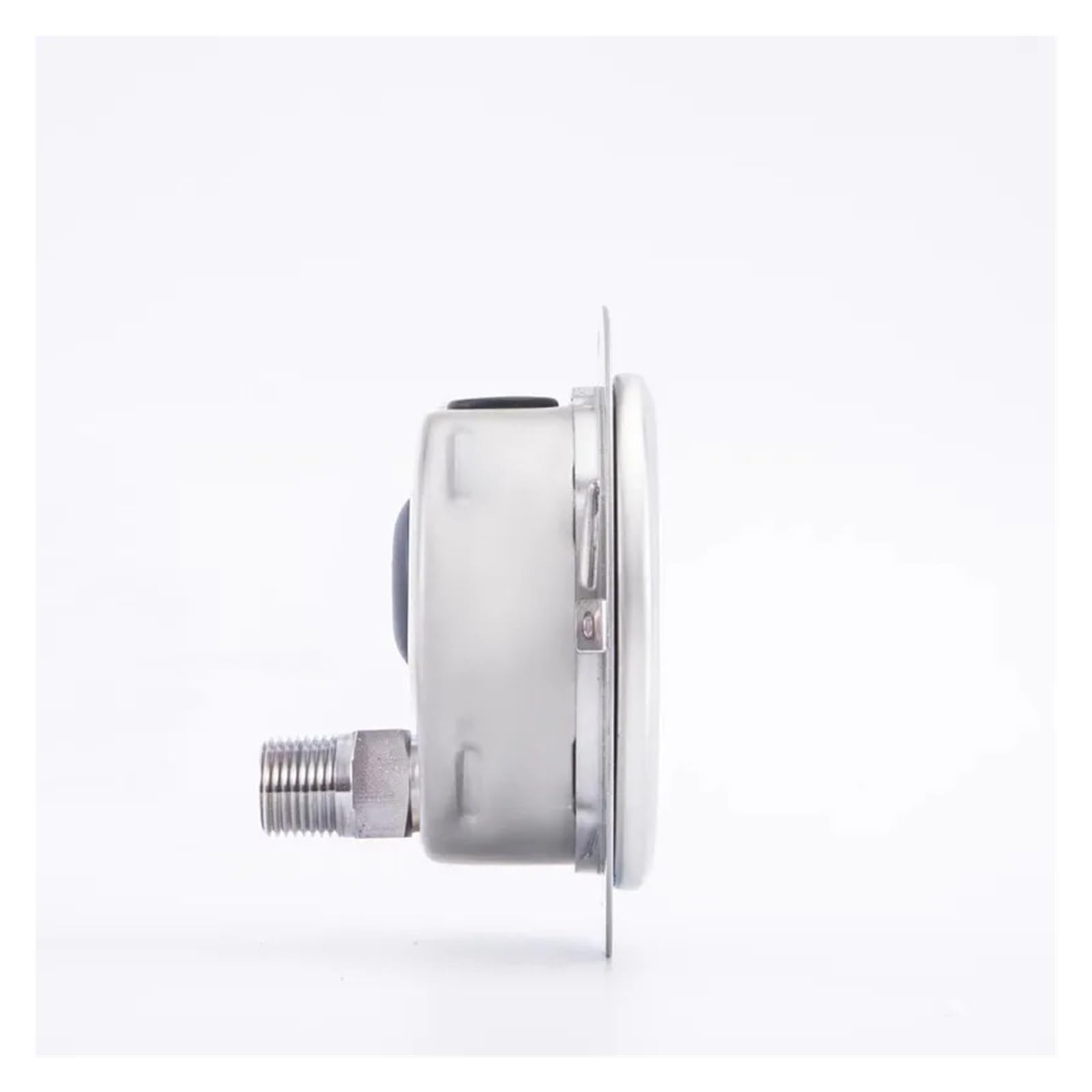 Manómetro de tubo Bourdon de acero inoxidable, 233.50.100, 1/2 NPT, borde de banda frontal axial(-1 0 bar/-0.1 0 Mpa)