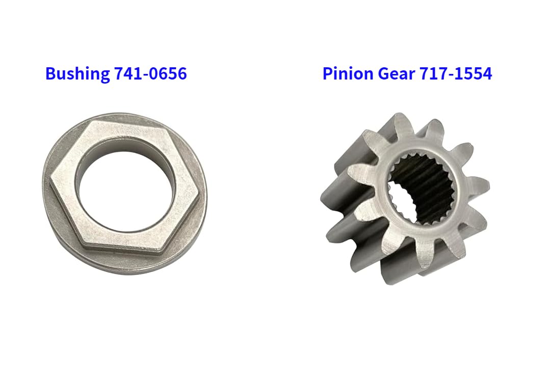 617-04024A Steering Gear Compatible with MTD, Bolens, Yard Machines, Yard-Man, Troy-Bilt, Replaces OEM 617-04024A, 61704024A