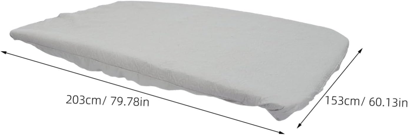 CHILDWEET Waterproof Cotton Mattress Protector Cover with Anti- Barrier and Secure Fit, Soft Breathable Quilted Fitted Mattress Pad for Homes and Dorm Rooms