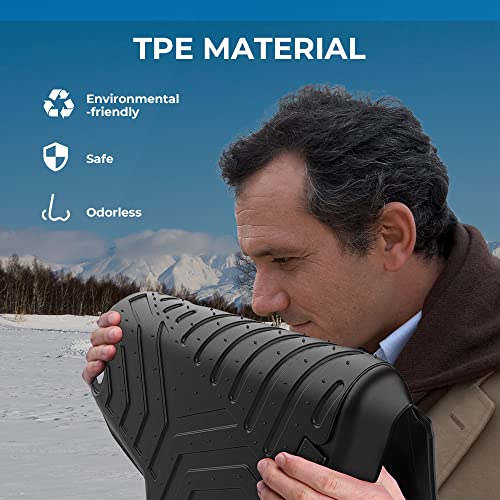 Issyauto Floor Mats Compatible With Cx5 Cx-5 2017-2023, All Weather Guard Floor Mat Floor Liners, Car Tpe Rubber Mats Front & Rear Full Set #TOP3