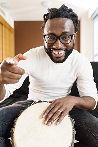 Djembé Professionnel 60 cm l'esprit de la percussion afrique sculptée