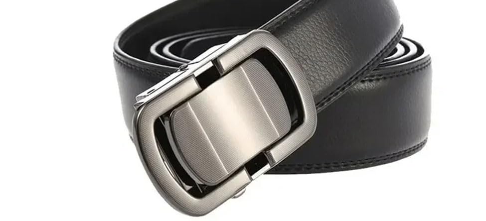 Men Comfortable Leather Belt with Elegant Pin Buckle for Casual Outfits3