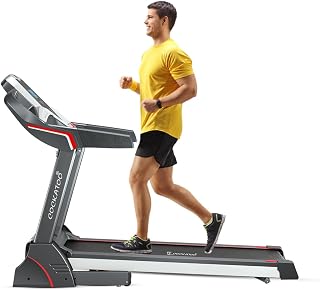 Cockatoo AeroStride 3-6 HP Peak DC Motorized Treadmill for Home, Manual Incline, Max Speed 16Km/Hr, Max User Weight 120 K Price In India