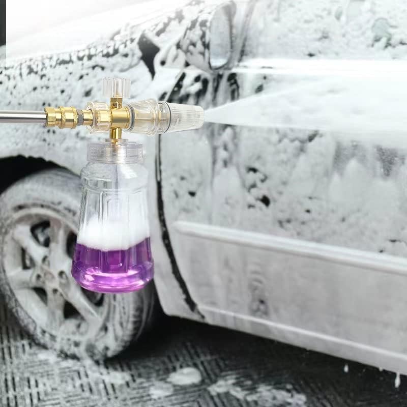 Image of Foam Cannon for Pressure Washer, FENGPAI Foam Cannon with 1 /4 Inch Quick Connector, Soap Dispenser for Car Washing with Adjustable Thick Foam