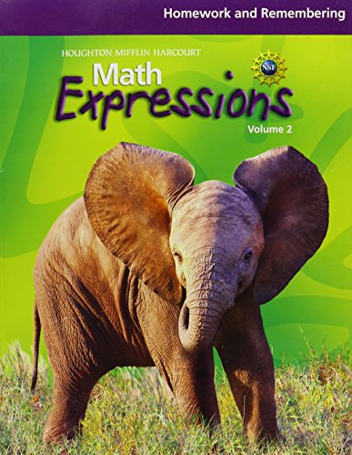 Math Expressions: Homework And Remembering Consumable Volume 2 Level 3