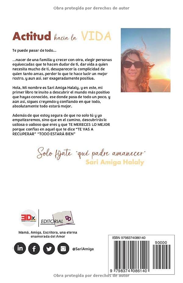 Miniatura 2 de Actitud hacia la vida Eternamente Positiva una sana manera de vivir (Spanish Edition)