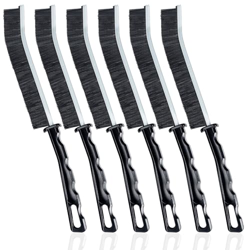 Image of 6 Pcs Crevice Cleaning Brush for Household Use, Hard Bristle Gap Cleaning Brush, Grout Gap Cleaning Supplies for Bathroom, Kitchen, & Shower, New 2025 Multifunctional Cleaning Tool