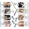Stacy Lash Lift Kit - Professional Salon Premium Quality Eyelash Perm Curling Lotion & Liquid Full Lifting Set - Eyelash Perming Wave Curling Semi-Permanent