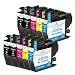 Produktbild hyggetech 10 XL Druckerpatronen als Ersatz für Brother LC-3213 LC 3213 Tintenpatronen kompatibel mit Brother DCP-J 572 772 774 DW MFC-J 491 DW MFC-J 497 DW MFC-J 890 DW MFC-J 895 DW
