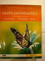 Finite Mathematics & Its Applications (Custom Edition for University of Maryland University College) 0536490473 Book Cover