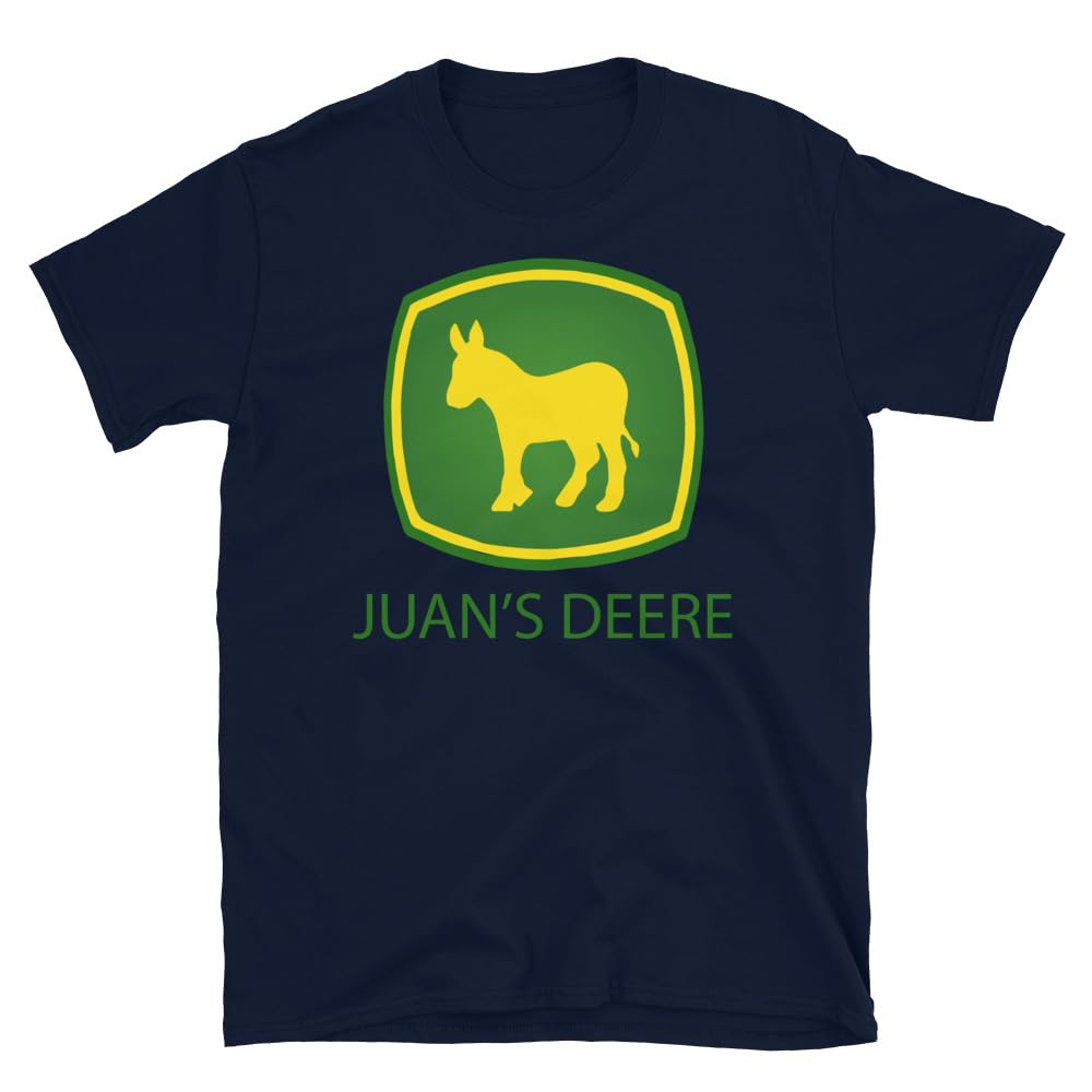 Juan Deer's T-Shirt: Funny Farming Pun Tee for Tractor Lovers ...
