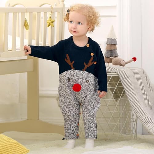 Pull de dessin animé chaud pour bébé afin d'éviter le froid - 2