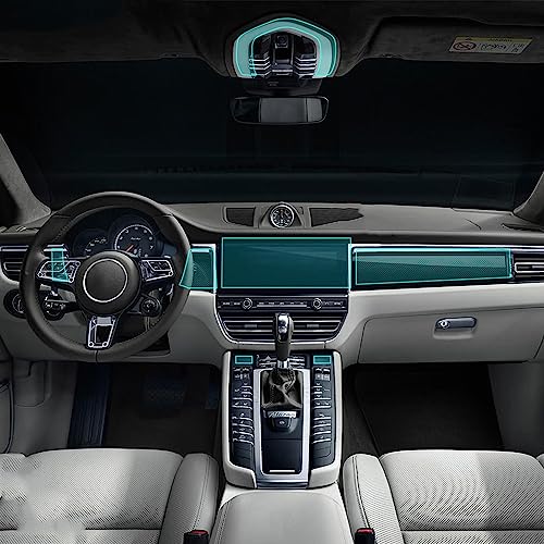 Film de protection anti-rayures écran GPS Porsche Macan 2018 console TPU