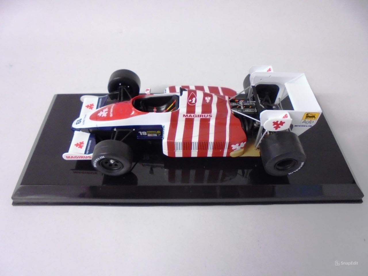 OPO 10 - Formula 1 Compatible with TOLEMAN TG184 Ayrton Senna 1984 Portuguese Grand Prix - 1/24 Miniature car - OR072 - Image 4
