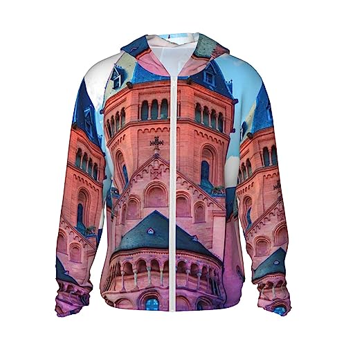 Sweat à capuche de protection solaire pour vos randonnées et sorties d'été veste noire XL