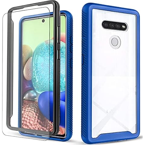Circlemalls LG K31 Rebel Phone Case, LG Aristo 5 CASE, LG Phoenix 5 Phone Case, with [Tempered Glass Protector Included], Military Grade 12 Feet Shockproof Durable Protective Phone Cover -Clear Cover
