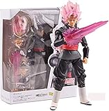 Imagen de alma clásica XLLQYY SHF S H Figuarts Dragon Ball Super Saiyan Rose Goku Black Zamasu PVC Gokou Black Figure de colección Model Toy 15 cm