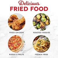 Dash Tasti-Crisp Digital Air Fryer, 2.6 Quart, Red — image 5