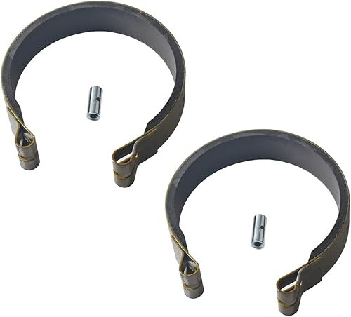 Miniatura 10 de Go Kart Mini Bike 4.5" Banda de freno Go Kart Kit de freno de 4 12 pulgadas para Go-Cart ATV Mini Bike Tambor de freno, paquete de 2