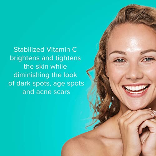 Clarityrx C-Results Vitamin C Brightening Face Serum, Natural Plant-Based Anti-Aging Facial Treatment For Dark Spots & Acne Scars (1 Fl Oz) #TOP1