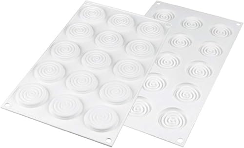 Silikomart Tourbillon9 Molde de silicona (1 cada uno)