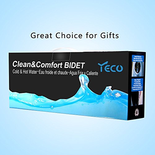 YECO Bidè,Ugello Doppio autopulente Fissaggio WC