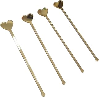 20pcs of Blank Acrylic Drink Stirrers,Hearts Acrylic Personalized Drink Stirrer,Stirrer For Birthday Party, Wedding Drink Charms